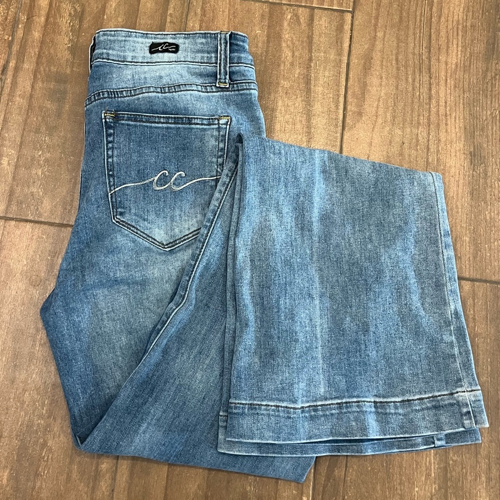 Medium Wash CC Western Trouser Jeans